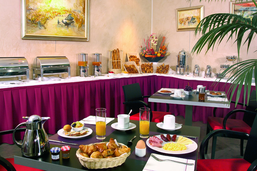 Appart'City Classic Lyon Part-Dieu Restaurant bilde